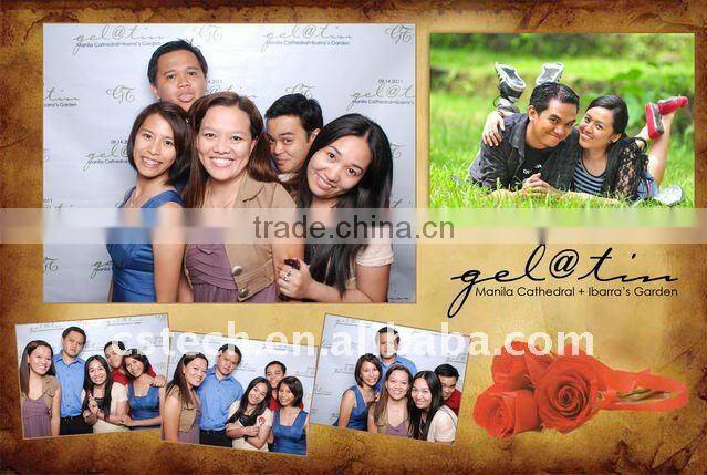 Wedding/Party Photo Studio free standing digital photo booth