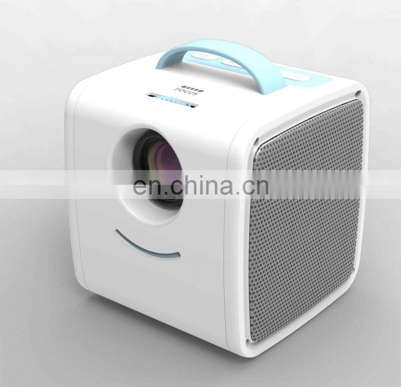 2019 Christmas Gift S1 Portable Kid Mini LCD Story Projector with Hi-Fi Speaker