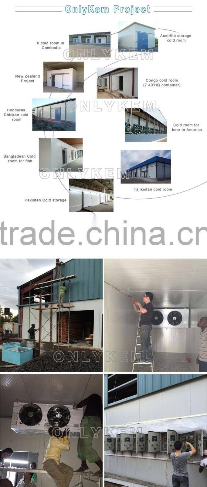 Aluminum 100mm 200mm pu panel cold room, cold room panel with cam lock