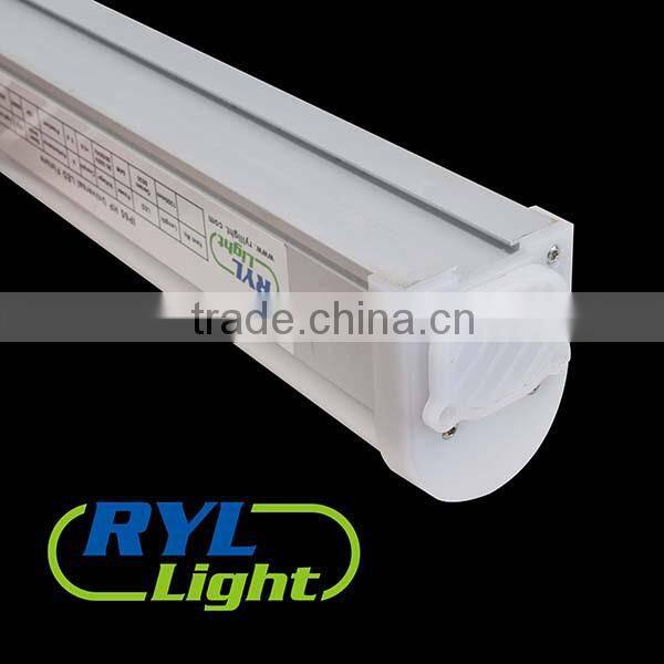 aluminum body pc cover triproof dali dimming led Linear Light for underground car parking