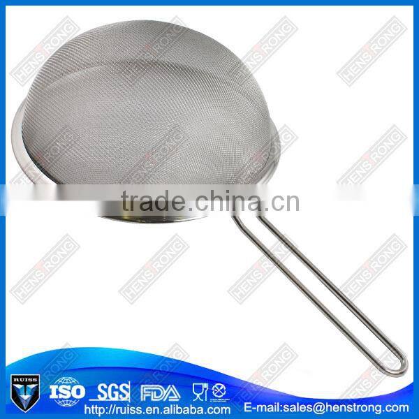 Different size 7cm--25cm diameter stainless steel skimmer ,strainer