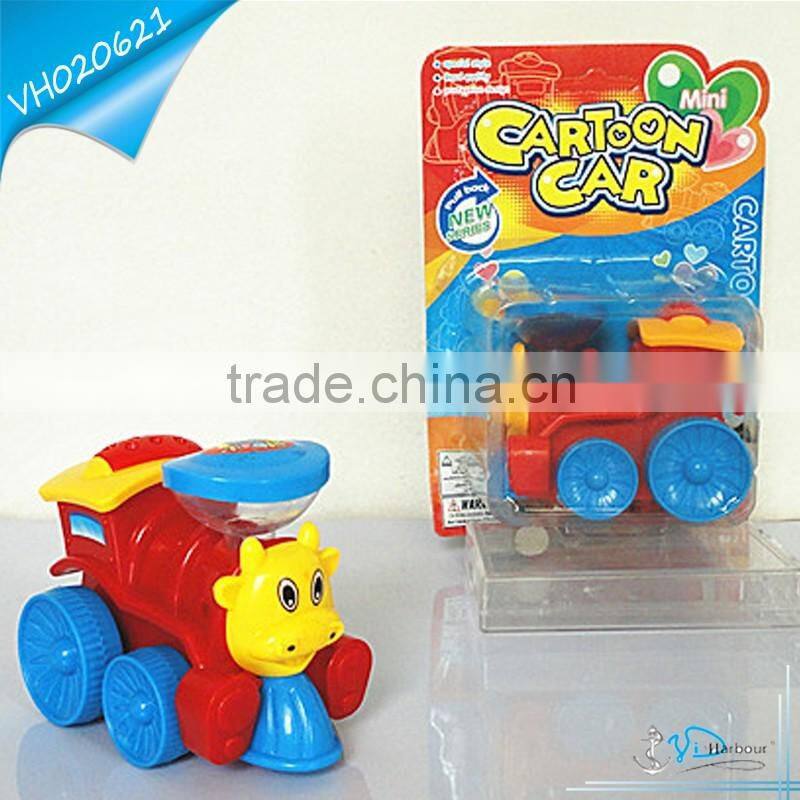 Pull String Cartoon Car Toy