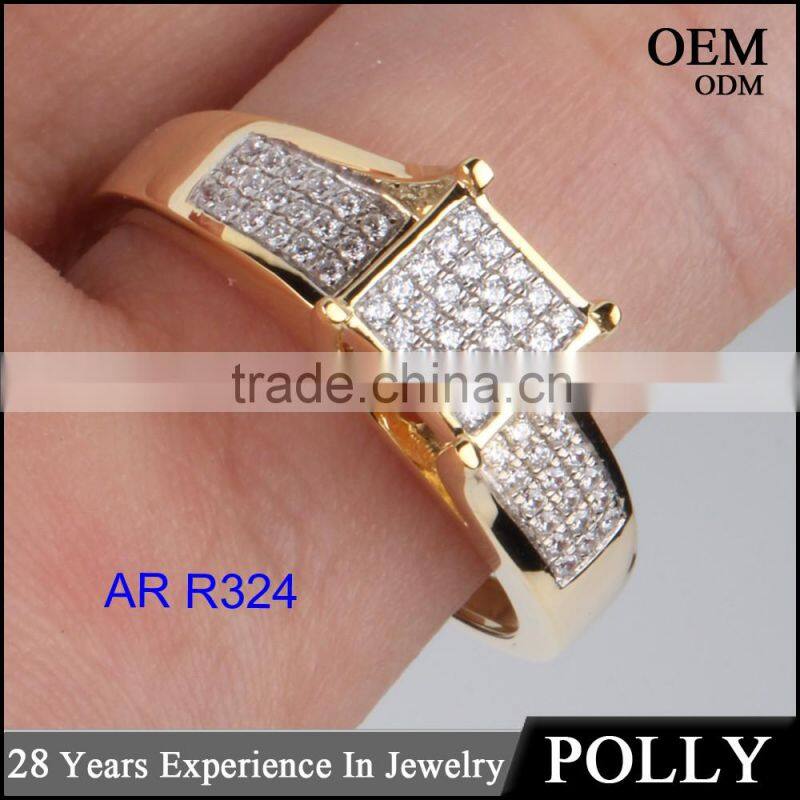 American style 925 silver jewelry iced out hip hop mens or women ring