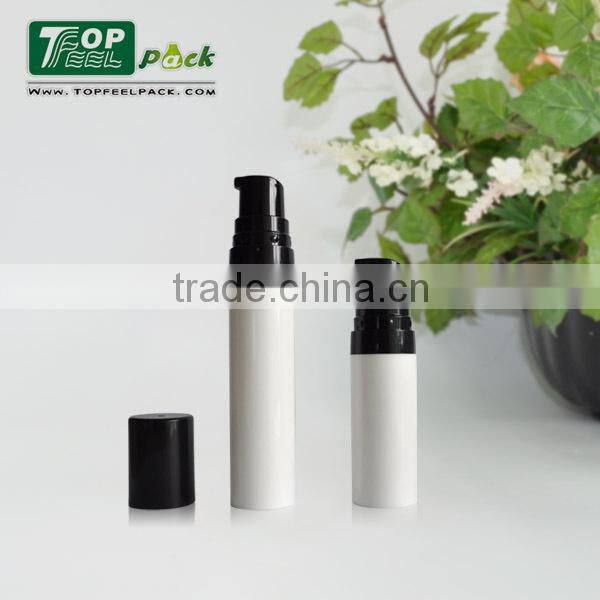 Plastic cosmetic packaging 10ml 8ml 5ml airless pump bottle