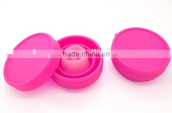 Silicon menstrual cup