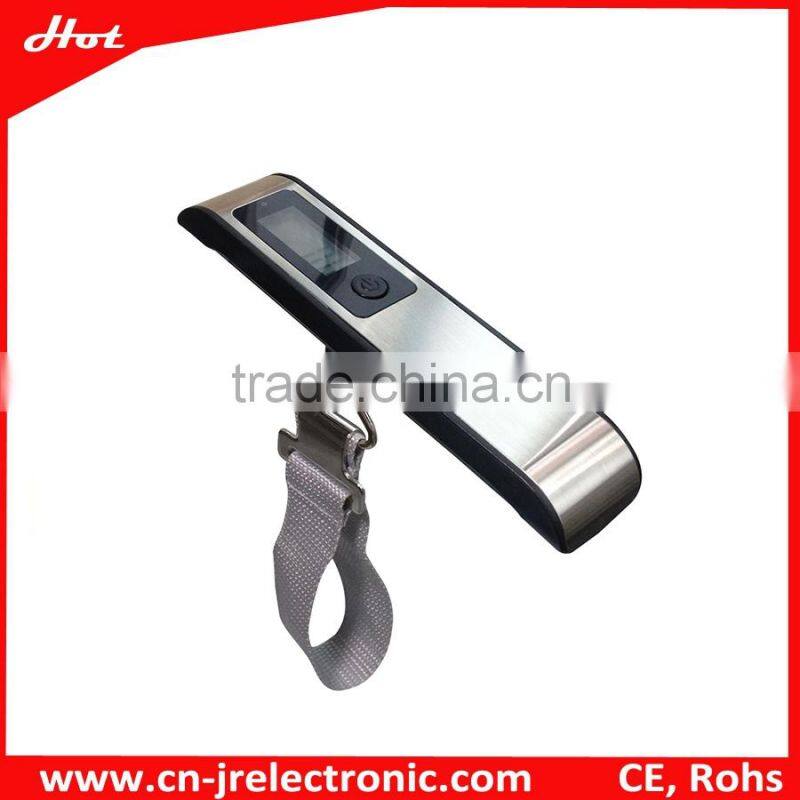 Popular christmas gift stainless steel electronic luggage weighing scale
