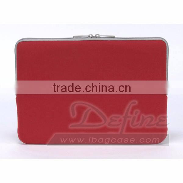 Water resistant Neoprene Laptop Sleeve Case Bag/Notebook Computer Case/Briefcase Carrying Bag