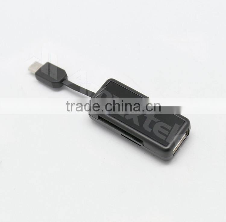 USB SD Card Reader & 1 Port USB Hub