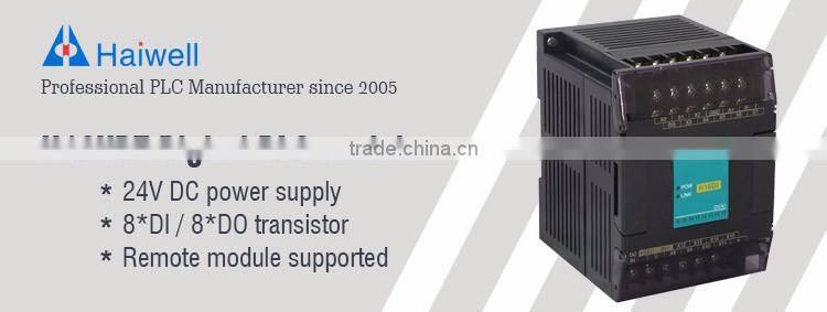 Haiwell H16XDT 16points digital expansion module for PLC programmable controller