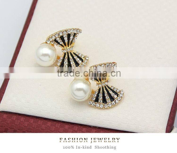 2016 Hot Sell Korean Style Simulated Pearl Earring ForWomen DRJ0548