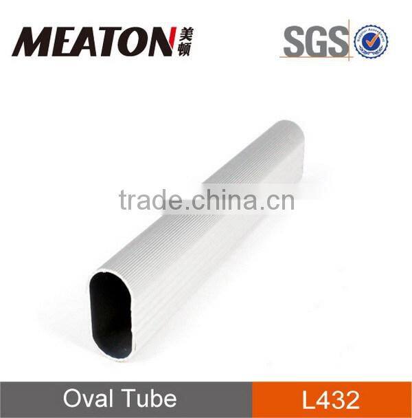 Antique contemporary diameter 15*30 oval metal furniture tube