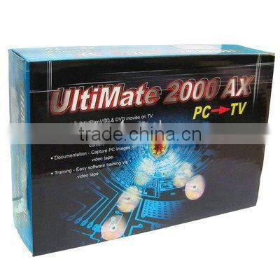 Ultimate 2000 AX PC to TV (VGA to AV )Converter Box