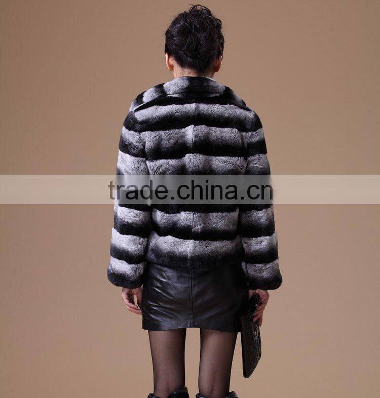 QD22126 Desigual Rex Rabbit Fur Adult Women Coats Chinese Online Clothing Store
