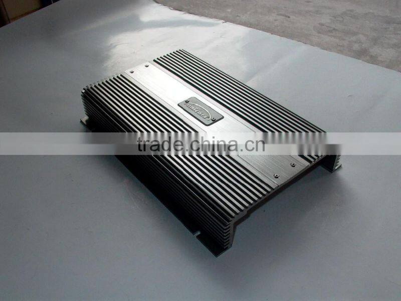 Anodized aluminum profile for building materials