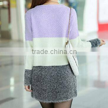 Mohair Leisure Thin Lady Classic Mink Coat