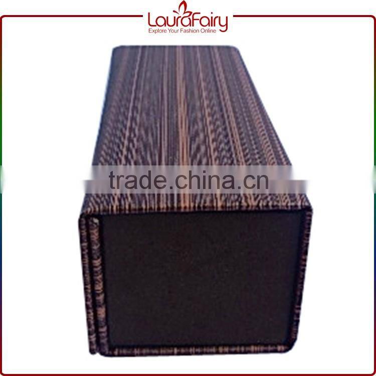 Laura Fairy China Wholesale Wooden Folding Rectangle Eyeglasses Case With Custom Your Logo
