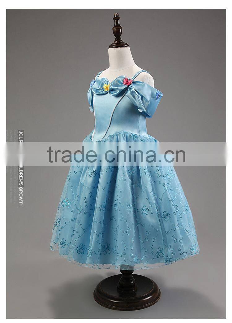 2015 hot free shipping high quality cinderella dress gown (Ulik-A0115)