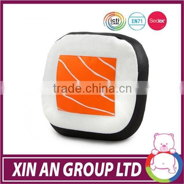 OEM high quality Floppy Stuffed Plush Sushi cushion pillow for kids