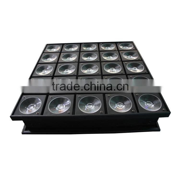 professional stage lighting 25pcs led matrix blinder light