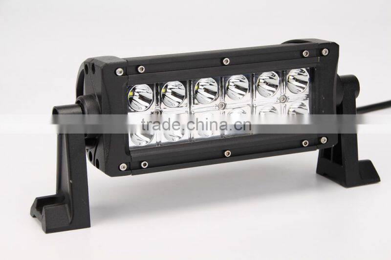 36W 7.5" 6000k aluminum profile for lightstorm offroad driving lamp led light bar