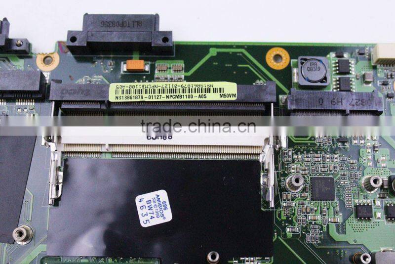 for ASUS M50VM L50VN 57V M50VC M50VN M50V Motherboard NPCMB1100-A05 NPCMB1500-A02 Mainboard M50VM REV 2.0 PM45100% tested