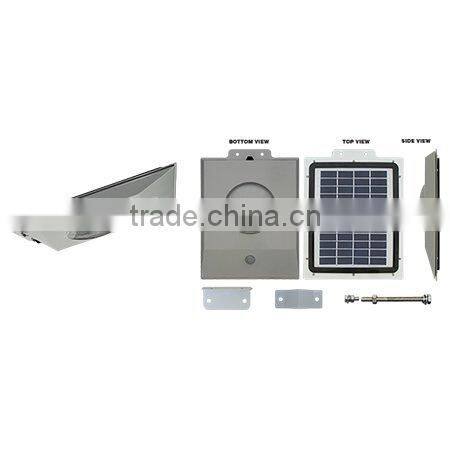 5W Cheap LED Solar Light, All in one motion sensor garden Solar Light