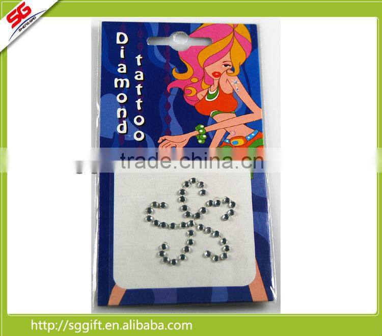 crystal tatoo stikcer