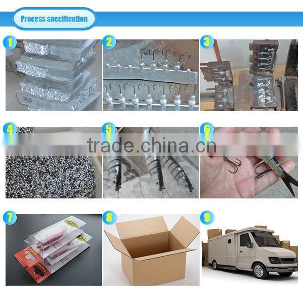 5.5cm, 10g Sinking Hard Plastic VIB Fishing Lure Blade