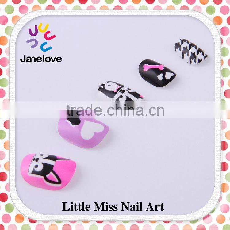 Kid Nail art tips /artificial french nail tips