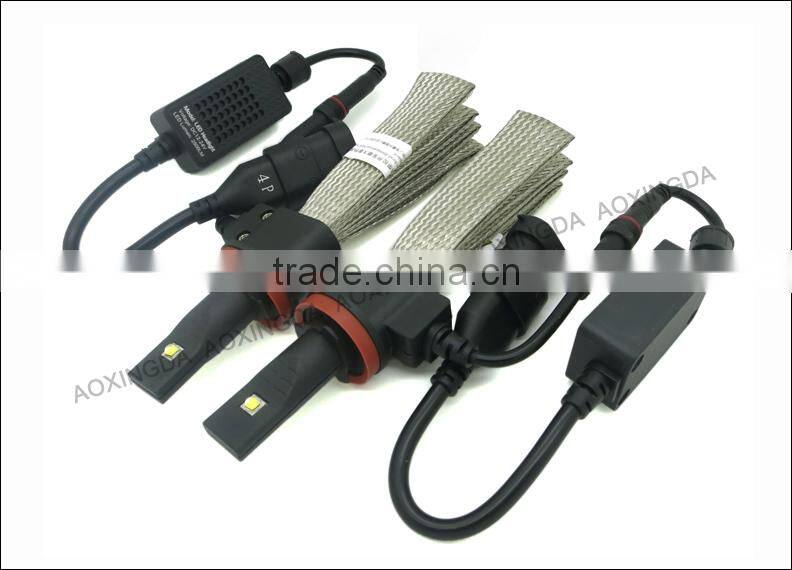 Non fan type 5000LM H11 headlight LED