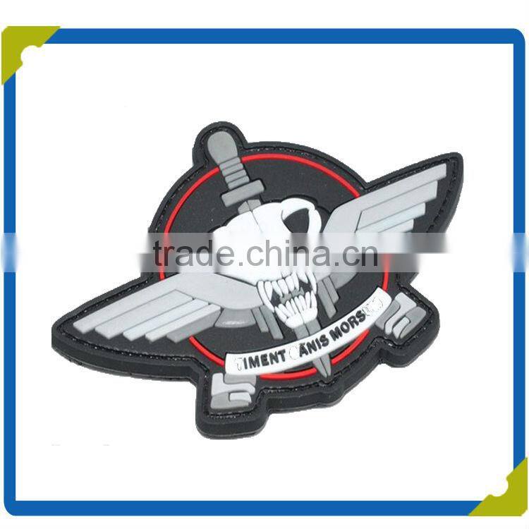 rubber logo patches/rubber patch logo