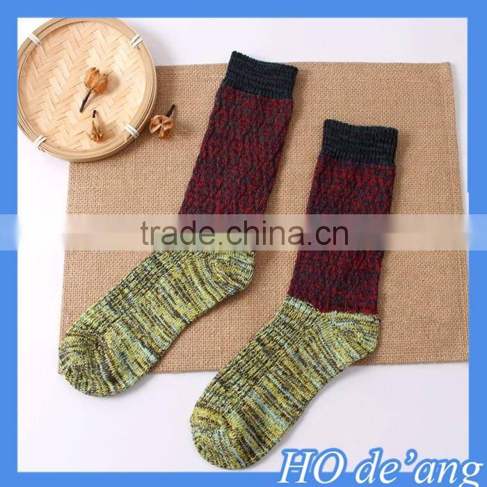 MHo-217 Hot Selling Autumn Japanese retro style cotton Socks Women in tube socks piles of socks