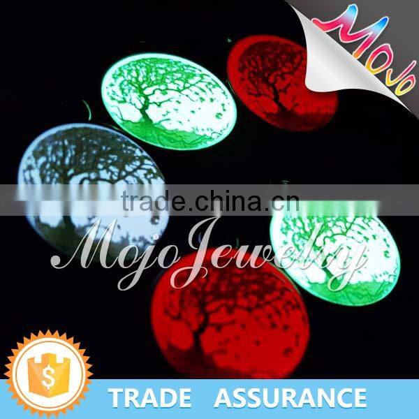 Printed Multi Colored Glow in the Dark Cheap Charms for Bracelets