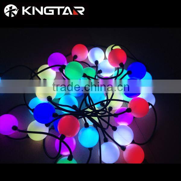 4 led 2 side super waterproof LED ball ws2811