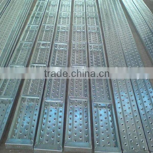 customized strong scaffold steel plank weight