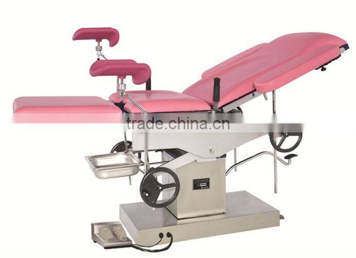 AG-C305 manual control delivery room obstetric bed doctors table