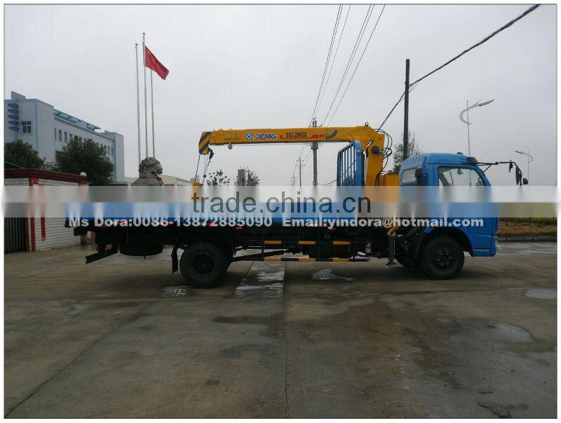 4x2 3.2 ton truck with telescoping boom truck crane/mobile crane