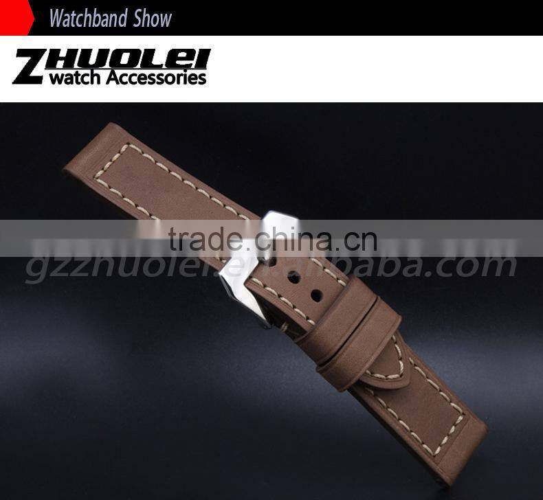 newest bracelet cool handmade leather watch band fashion belt 20|22|24|26mm Wholesale 3PCS