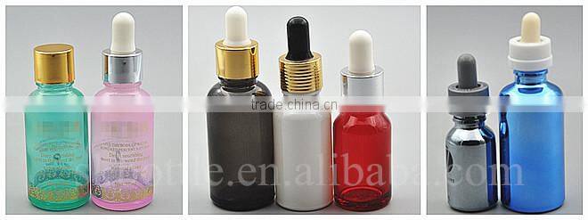 cheap 15.30.50ml airless glass bottle luxury bottle