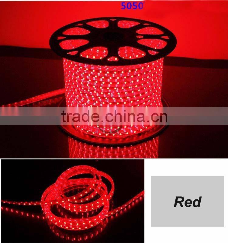 WEIKEN 5050 color changing led christmas lights, led city color light 100m decoration led rope light