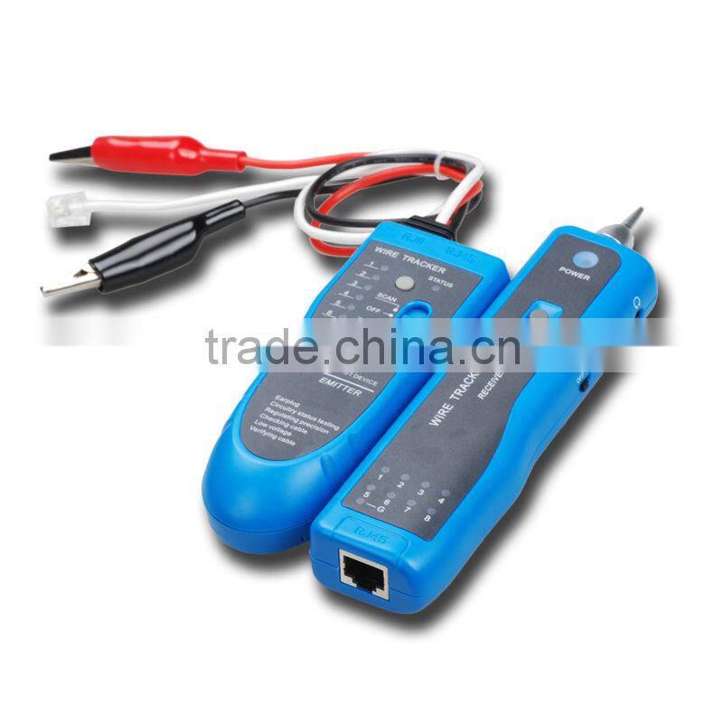 RJ11 RJ45 BNC Telephone Network LAN TV Cable Electric Wire Finder Tracker Tester