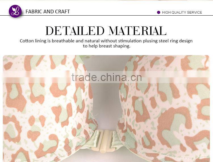 Made in China Pretty Pattern Leopard New Bra Panti Photo
