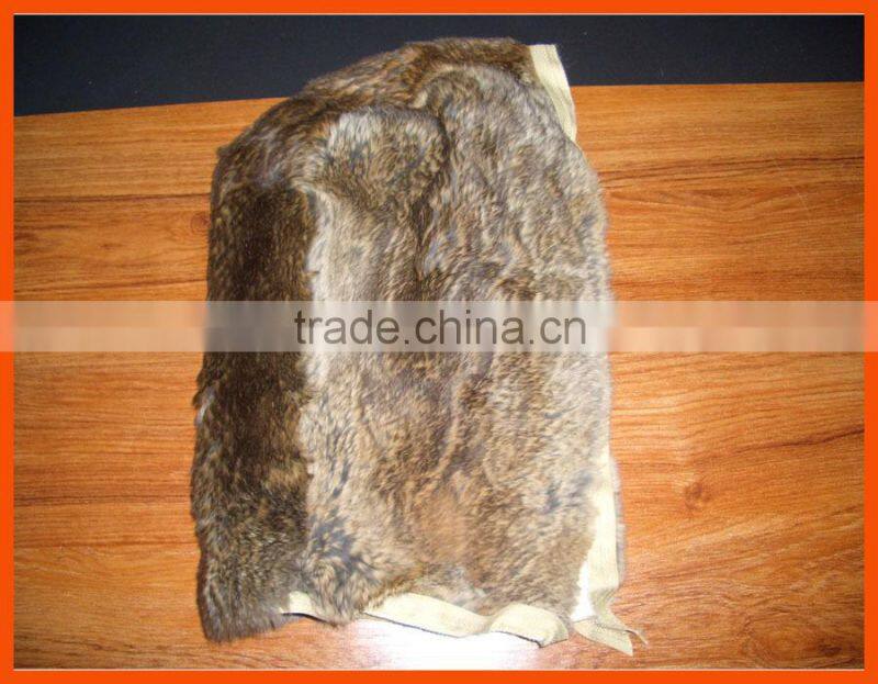 down jacket rabbit fur hood lining