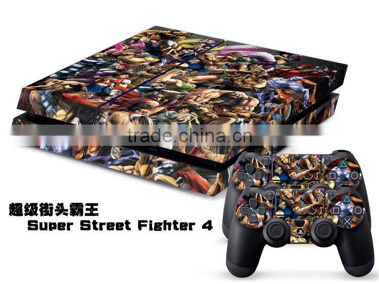 wholesale price brand new for sony playstation 4 console and controller cover for ps4 skin sticker game accessories