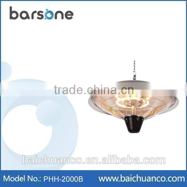 high quality outdoor 2000W ceiling halogen heater