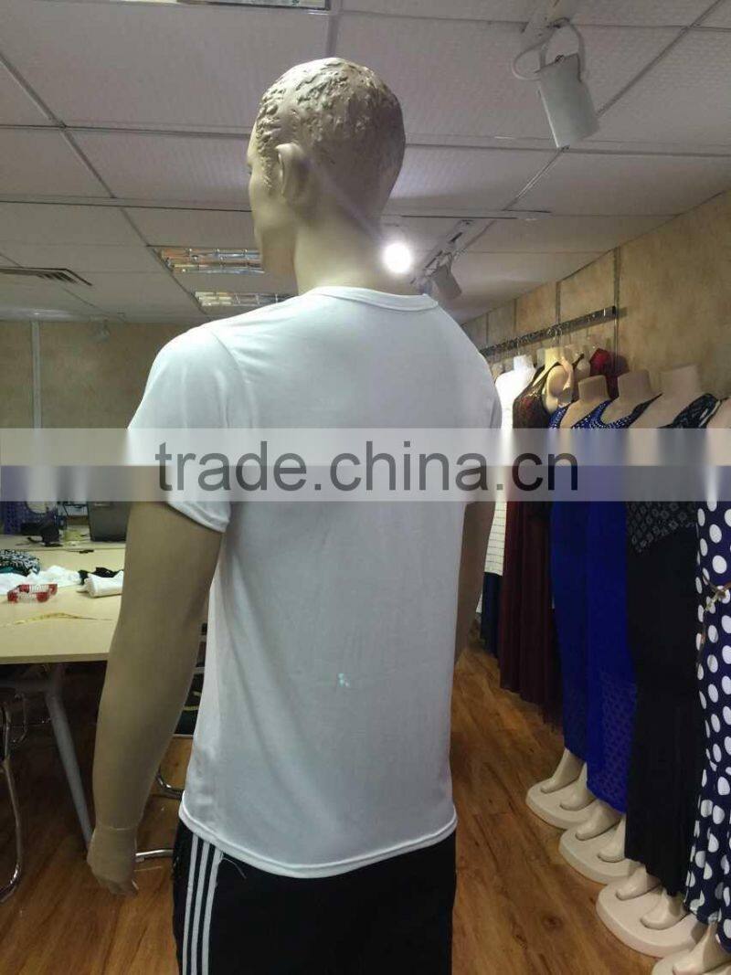 New arrival 100 cotton t shirt hemp plain blank