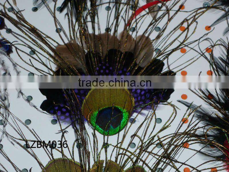 peacock feather tails pad LZBM075