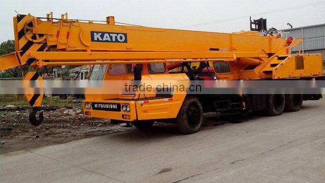 japan produced used kato hydraulic crane 25t hot sale in china