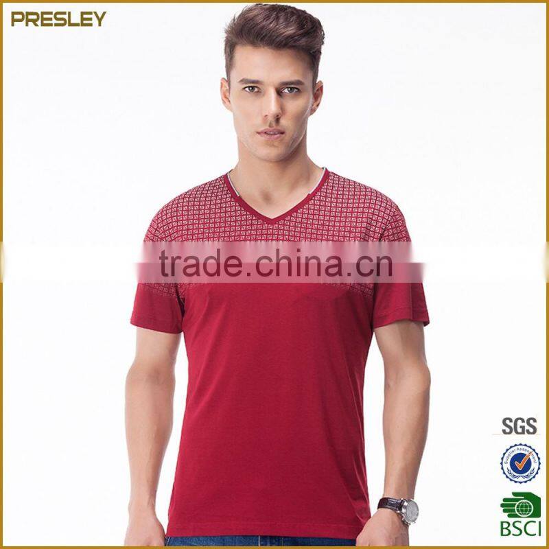 Presley OEM new gradient sublimation printing t-shirt jersey customized men t shirt