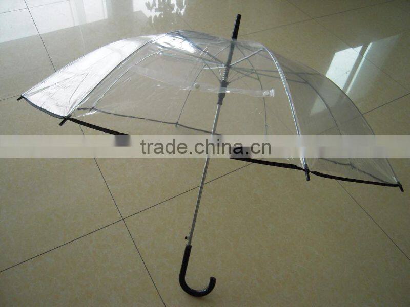 2014 NEW black bag edge PVC umbrella-apollo style